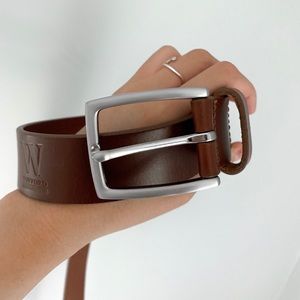 men’s leather wofford belt